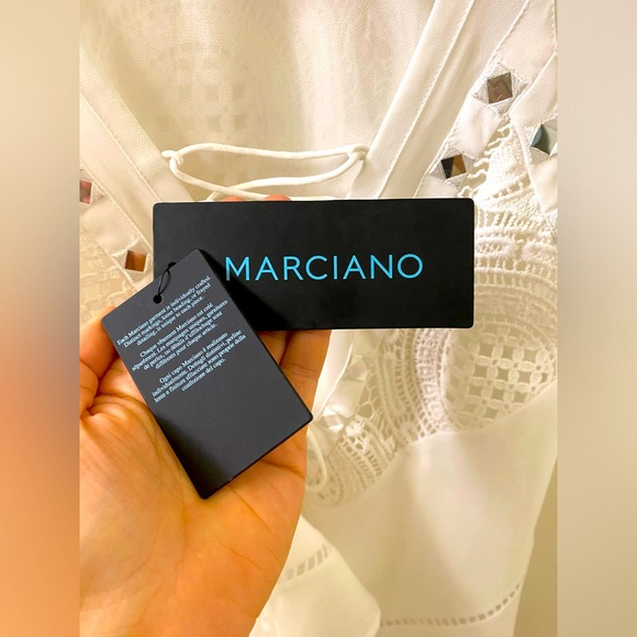 Marciano White Sleeveless Woman’s Top - Picture 3 of 4